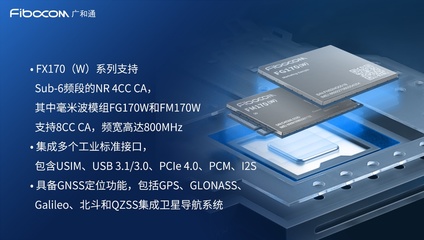 廣和通發(fā)布基于驍龍X65的5G模組FX170(W)系列，引領網絡系統(tǒng)集成新紀元